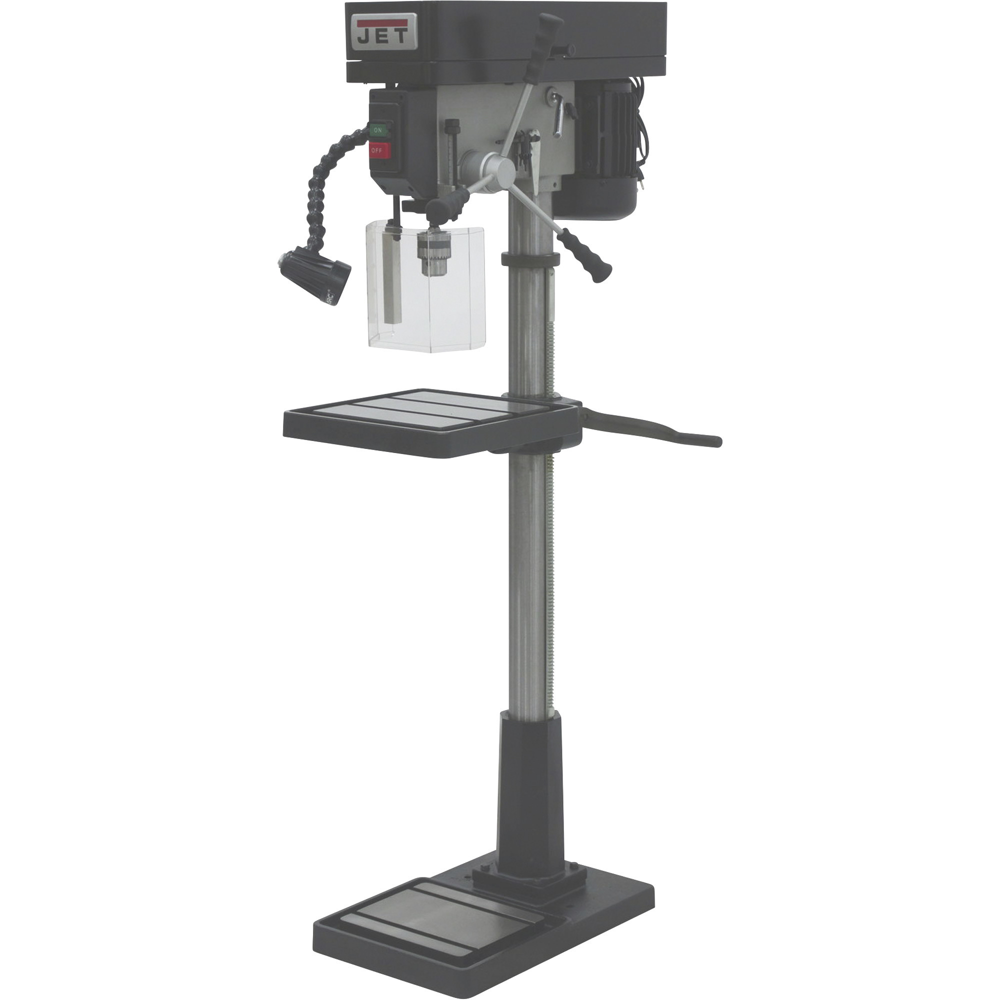 JET Industrial Floor Drill Press, 12-Speed, 17in., 1 HP, 115/230V Model# IDP-17